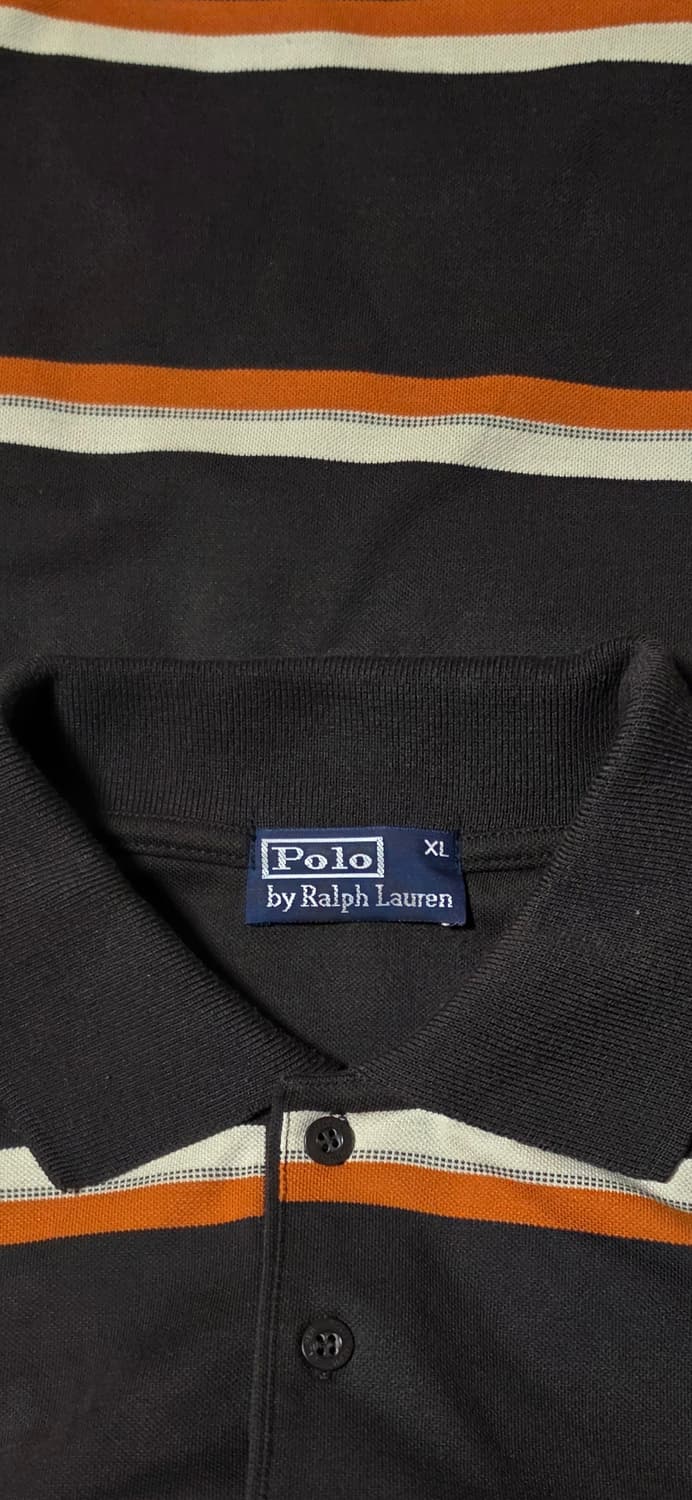 폴로 랄프로렌 스트라이프 긴팔 카라티 XL 상품이미지3