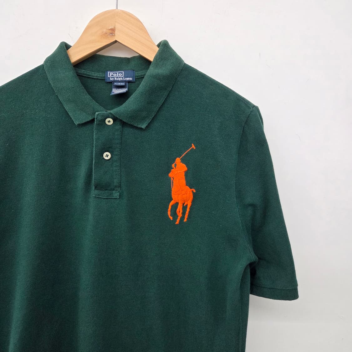 폴로 랄프로렌 빅포니 반팔 카라티 그린 여XL 상품이미지3