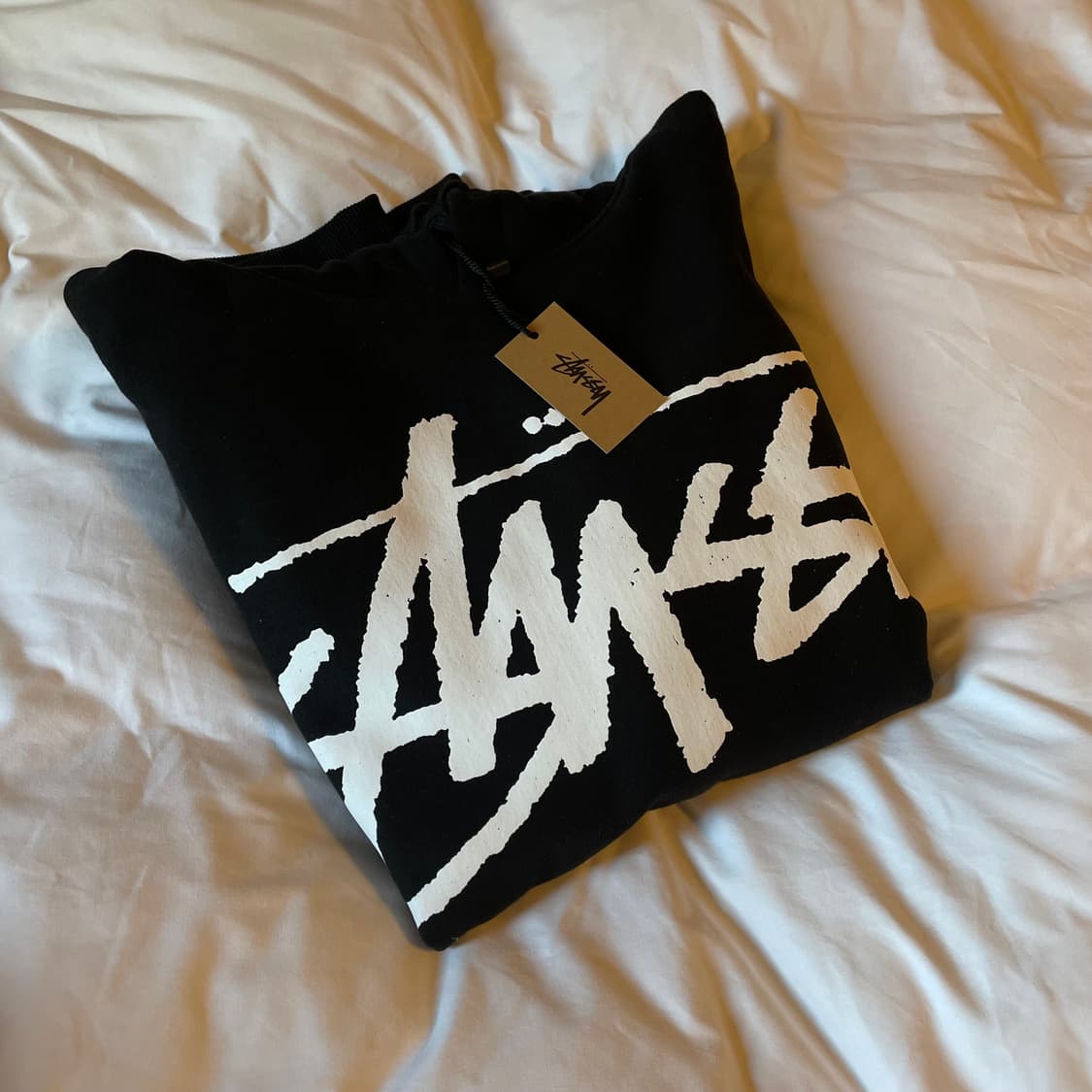 스투시 빅스탁 후드티 블랙 L 판매 상품이미지2