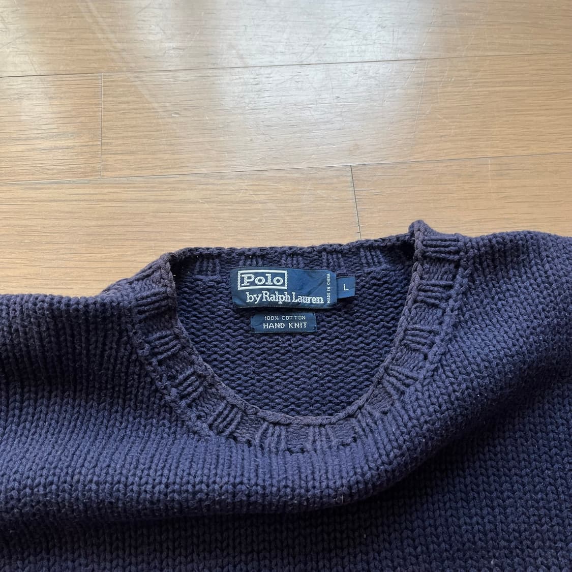 90년대 폴로랄프로렌 성조기 핸드 니트 빈티지 모델 상품이미지3