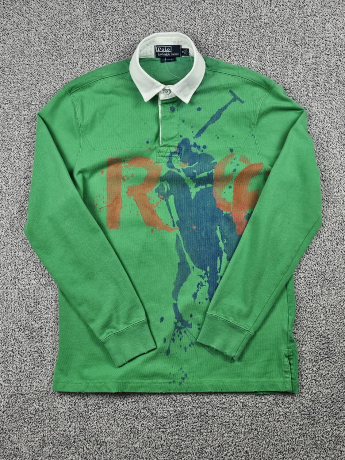 폴로랄프로렌 페인팅 럭비 티셔츠 ( M ) / 9957 상품이미지2
