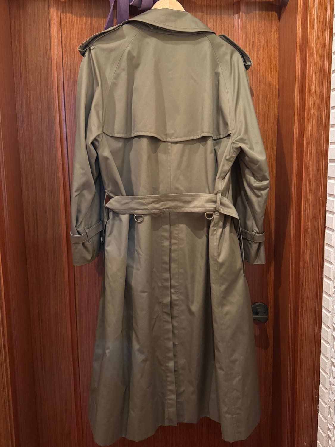 90s 버버리 트렌치 코트 Classic 상품이미지5