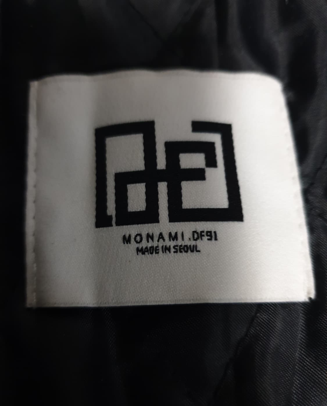 MONAMI DF.91 안감퀄팅 토클 혜비 울혼방 코트 (F) 상품이미지4