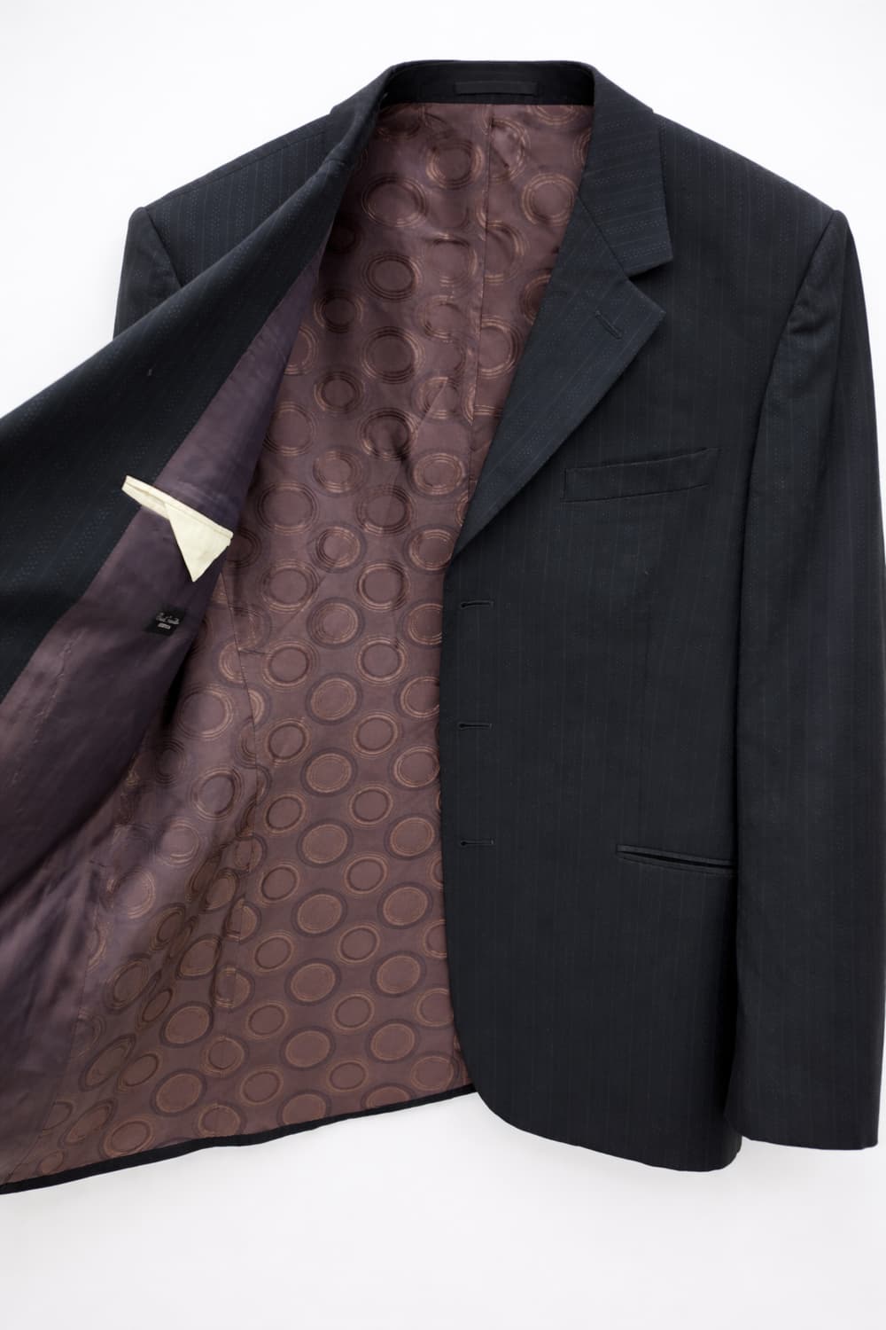 폴스미스 Paul Smith 스트라이프 울 자켓 네이비 40  상품이미지3