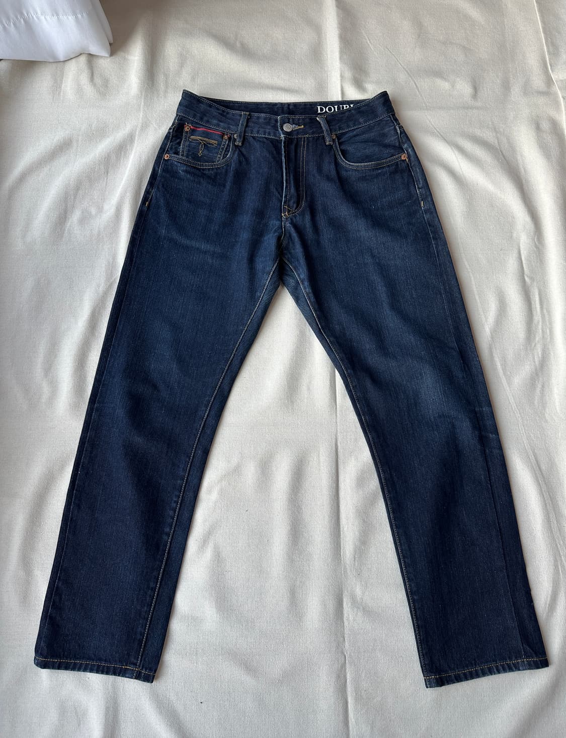 더블알엘 RRL 셀비지 슬림핏 데님팬츠 32 made in USA 상품이미지1