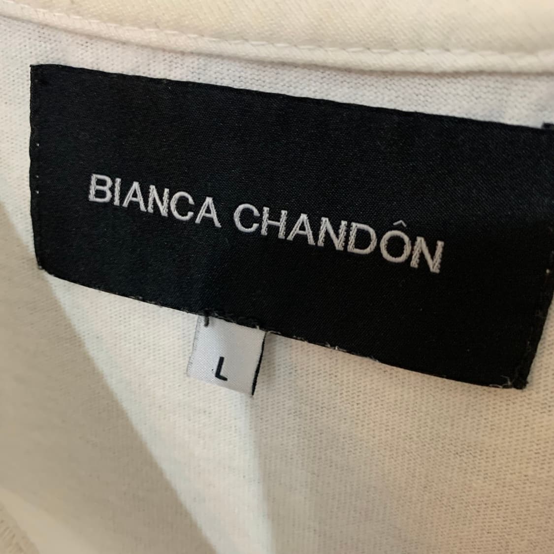 L 비앙카샹동 HI NRG 프린팅 튜블러 스트릿 프린팅 반팔티 상품이미지5