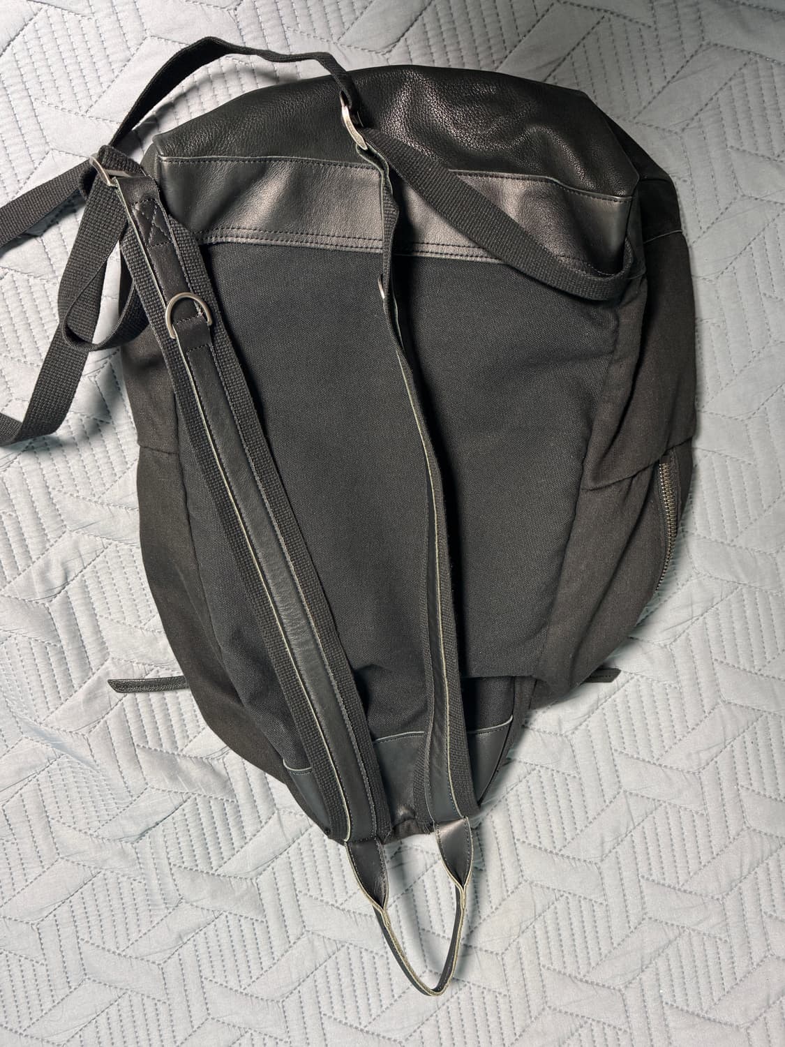 해칭룸 레더 데이팩 블랙 상품이미지3