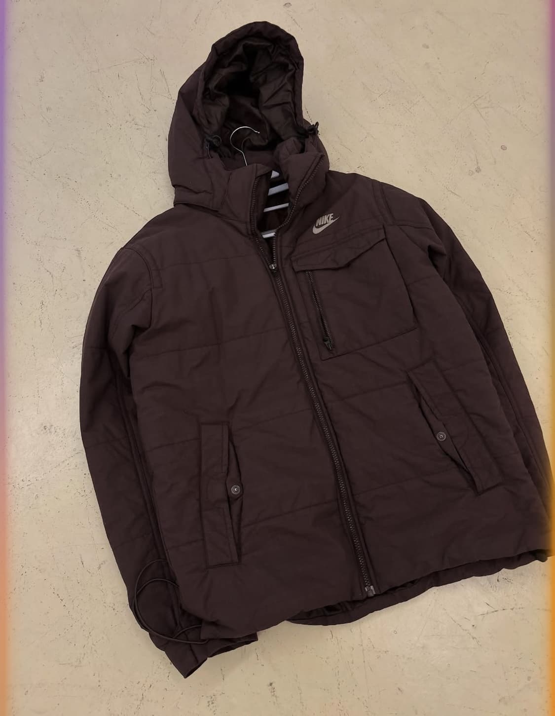 나이키 브라운 패딩점퍼 상품이미지3