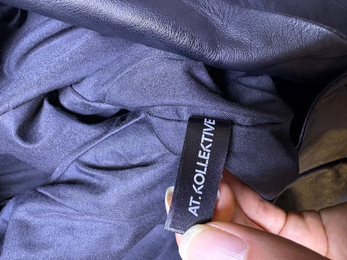 Bianca saunders x At.Kollektive 가죽 자켓 상품이미지7