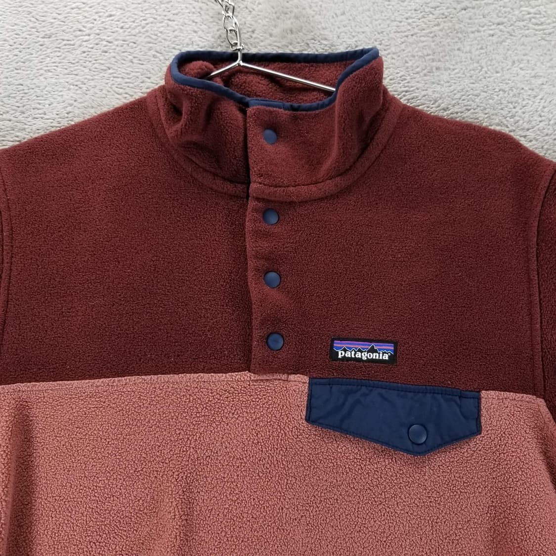 10s 파타고니아 신칠라 스냅-T 마룬/로즈 상품이미지2