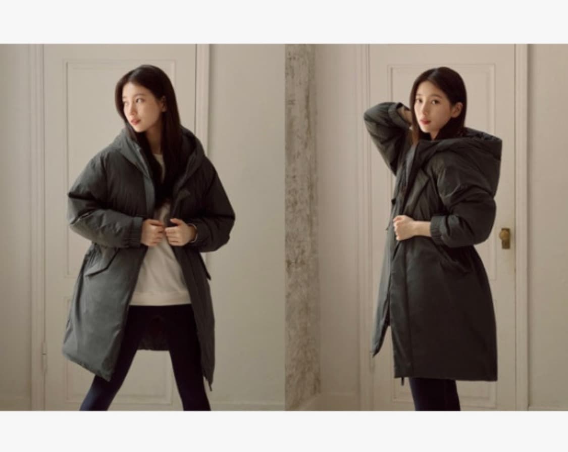 85사이즈 K2 씬에어 바이브 구스다운 수지 패딩 상품이미지2