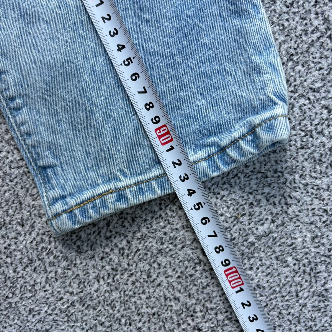 26 리바이스 501 연청 데님 팬츠 0413J 상품이미지9