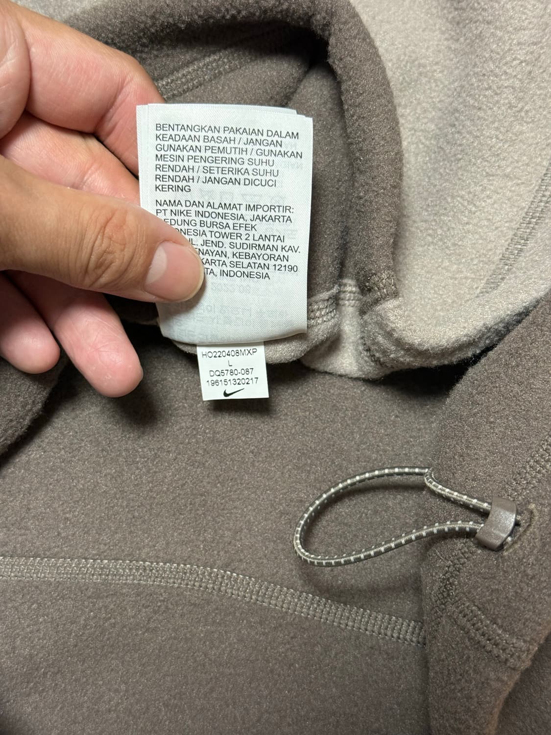 [100] 나이키 ACG 폴라텍 울프트리 풀오버 후드 아노락 L 상품이미지4