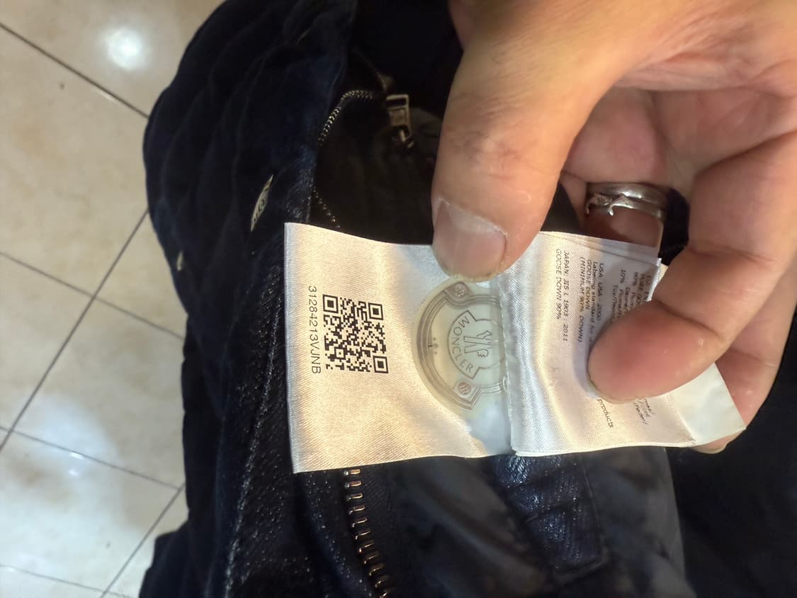 4/100 정품 몽클레어 BREVAL 데님패딩 팝니다 상품이미지8