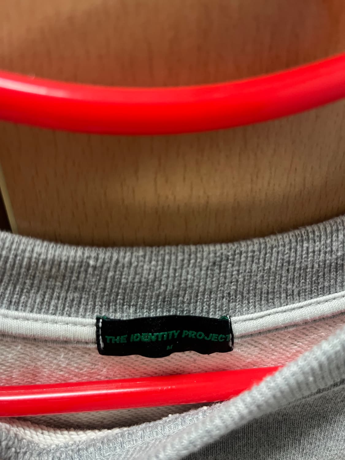 더 아이이덴티티 프로젝트 그레이 맨투맨 M 상품이미지3