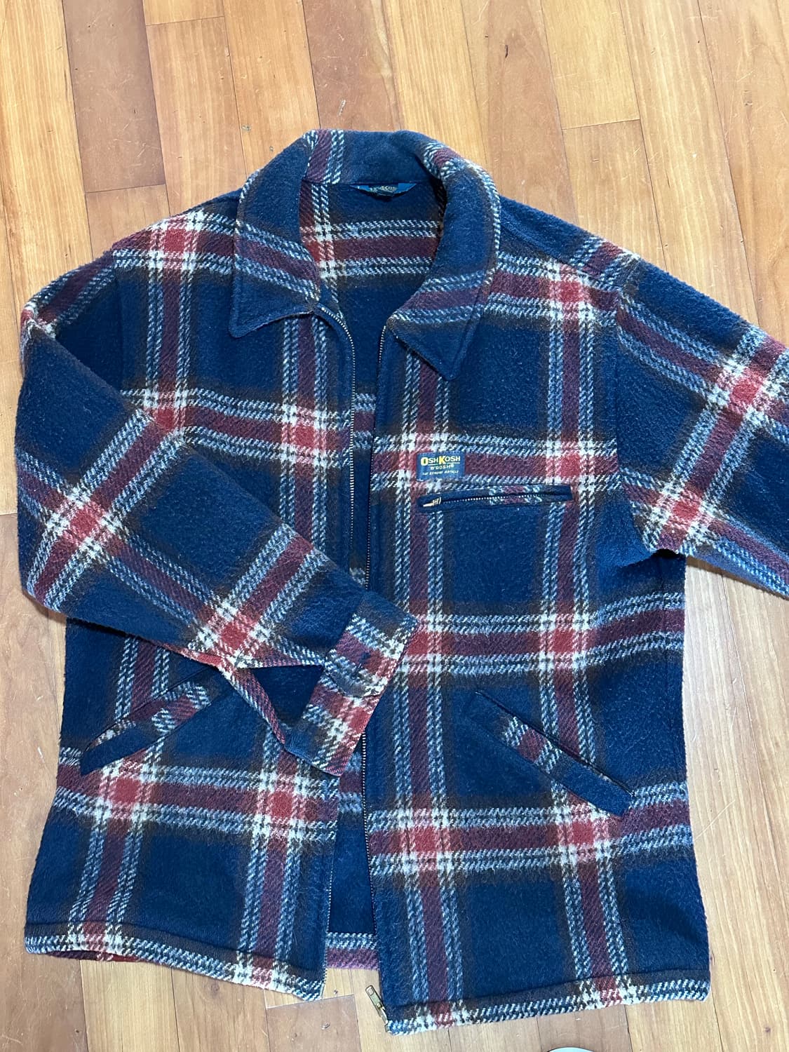 Vintage Oshkosh 디트로이트 울 자켓 상품이미지1