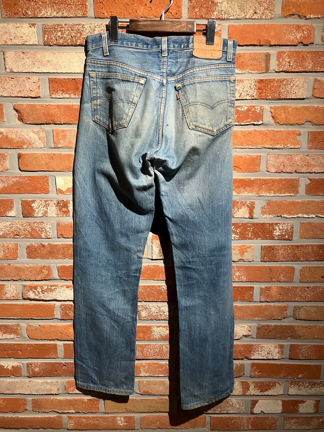 80s USA 빈티지 리바이스 501 데님 팬츠 상품이미지5