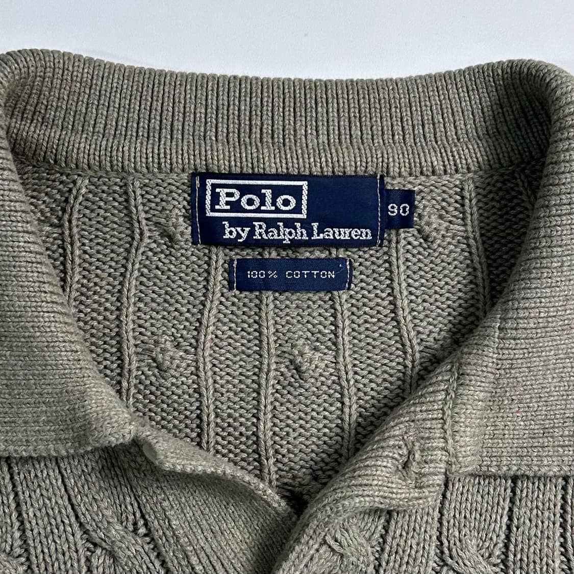 폴로 랄프로렌 케이블 카라 니트   상품이미지5