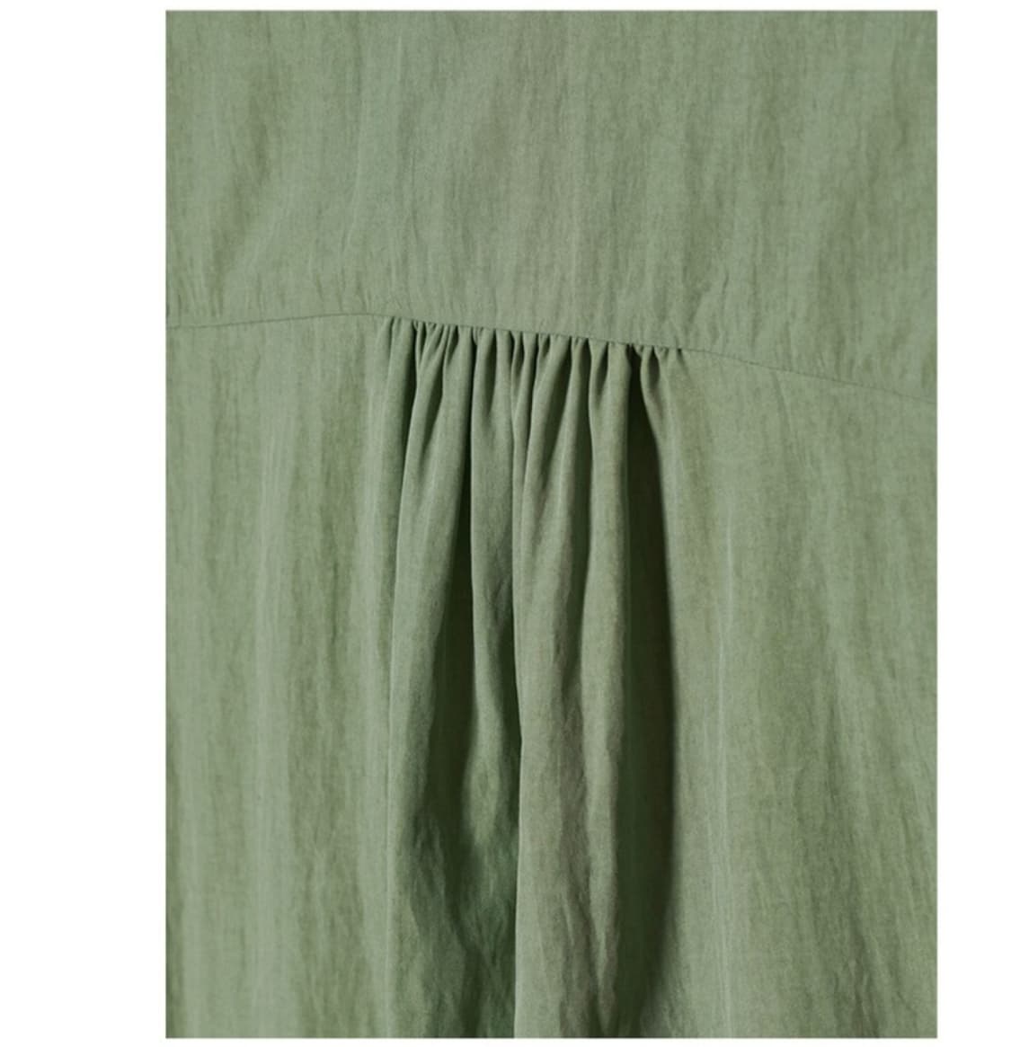 시엔느 빈티지 셔링 버튼 블라우스 s~m 상품이미지8