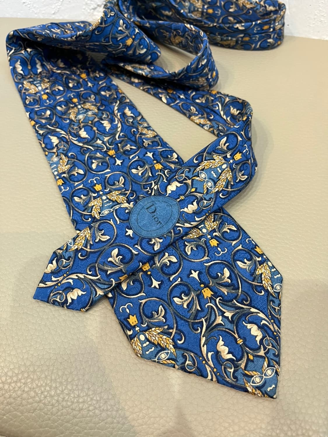 디올 실크 넥타이 Made in FRANCE 상품이미지1