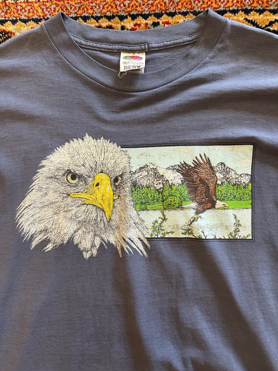 90s 프루트오브더룸 'Majestic Eagle' - XL 상품이미지2