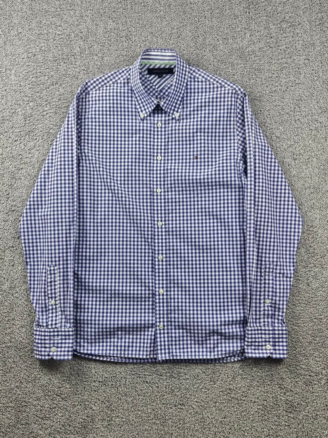 타미힐피거 깅엄 체크 패턴 셔츠 ( M ) / 11087 상품이미지2
