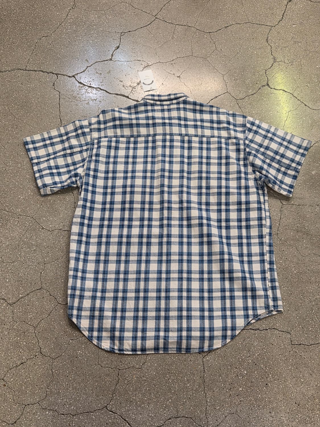 Levis 리바이스 블루체크 반팔셔츠 상품이미지6