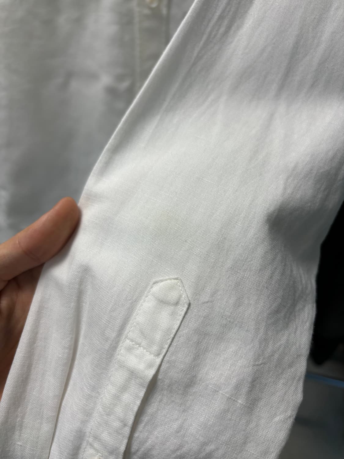 솔리드 옴므 린넨 셔츠 상품이미지5