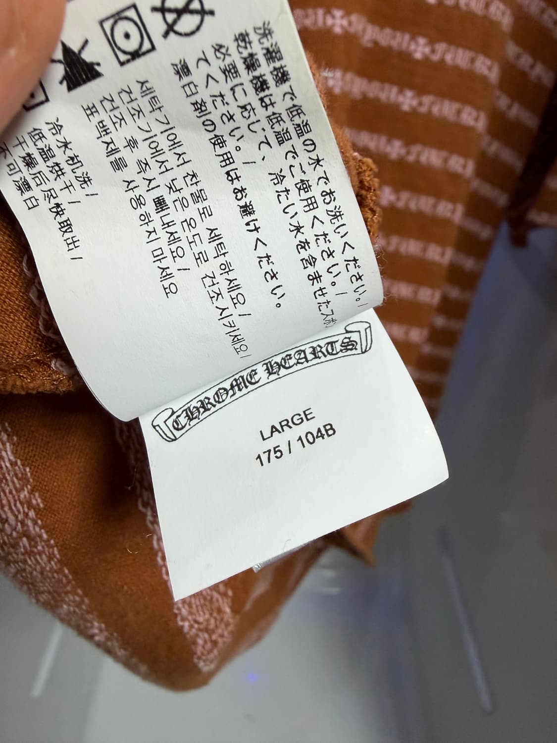 크롬하츠 매티보이 반팔 L 로즈핑크 상품이미지2