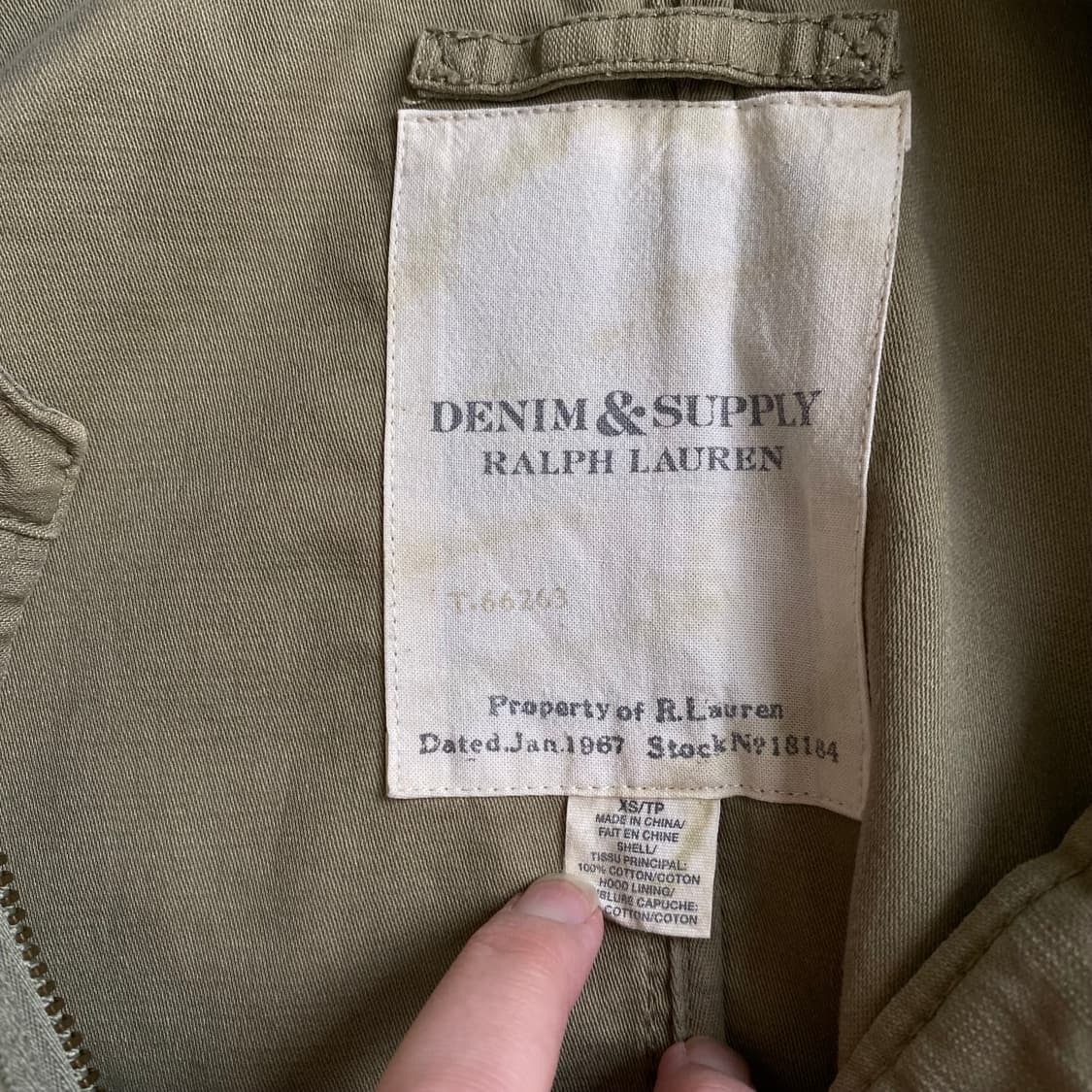 🌊Denim&supply m51 parka(XS) 상품이미지9