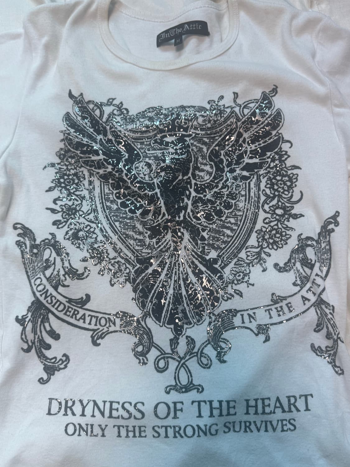 In the Attic Printed Detail T-shirt 상품이미지2