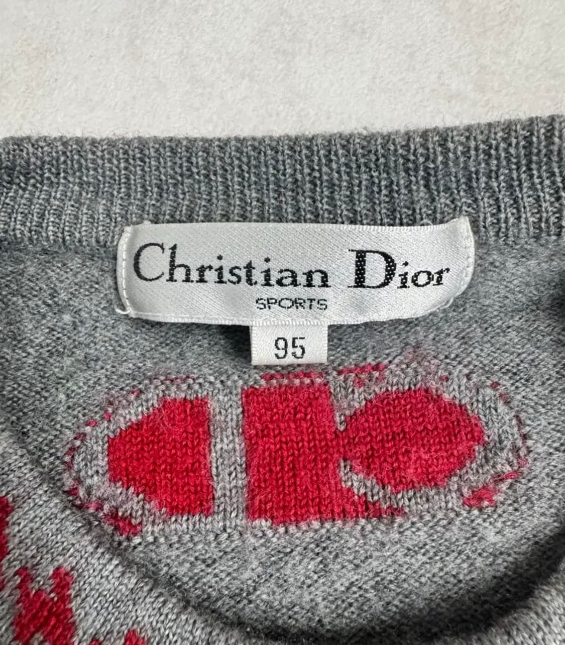 Christian Dior 스포츠 니트 정품 상품이미지5