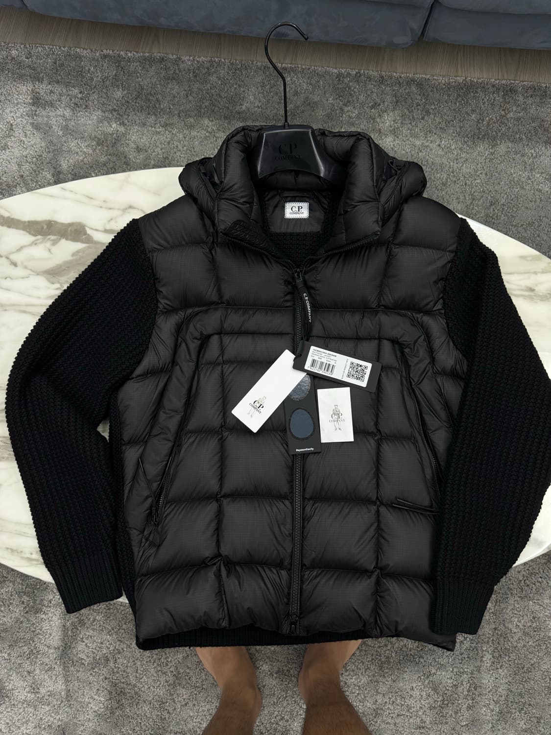 cp컴퍼니 25fw 디디쉘 니트패딩 S 상품이미지1