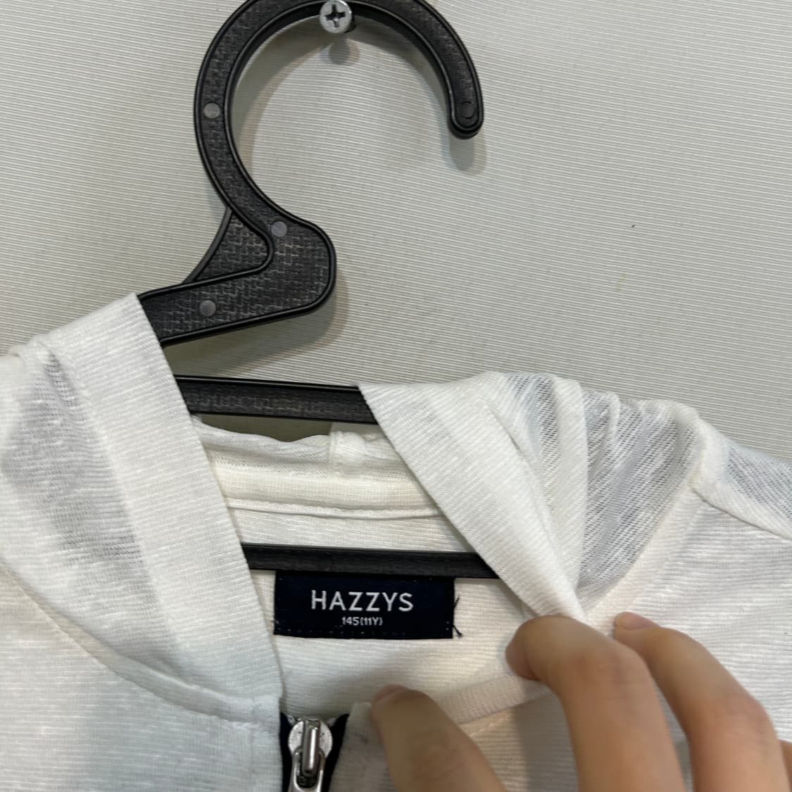 헤지스 키즈 후드 집업 145 상품이미지2