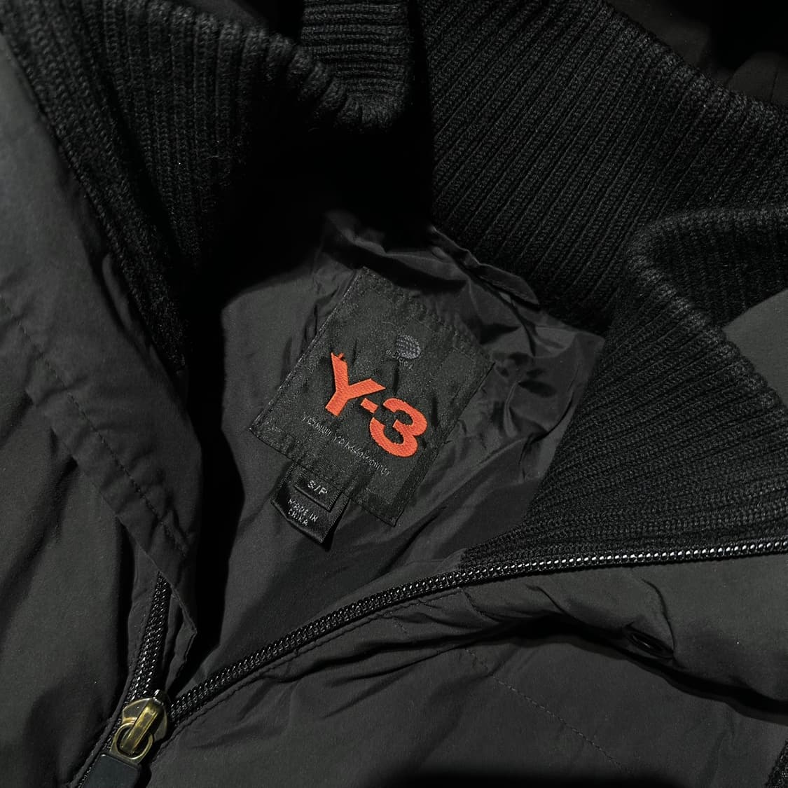 Y-3 요지 야마모토 다운 패딩 블랙 상품이미지5