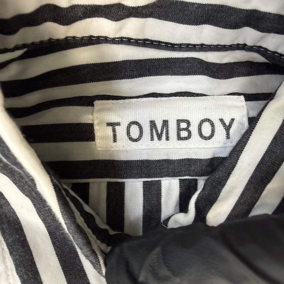 F 톰보이 오버핏 스프라이트 셔츠 0305T 상품이미지3