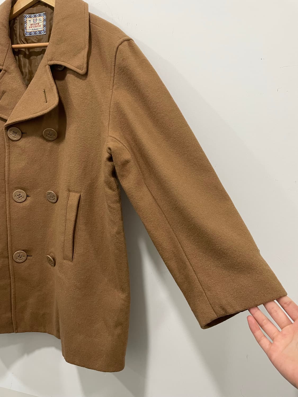 90’s Jpn Dixie Sports 울 피코트 상품이미지8