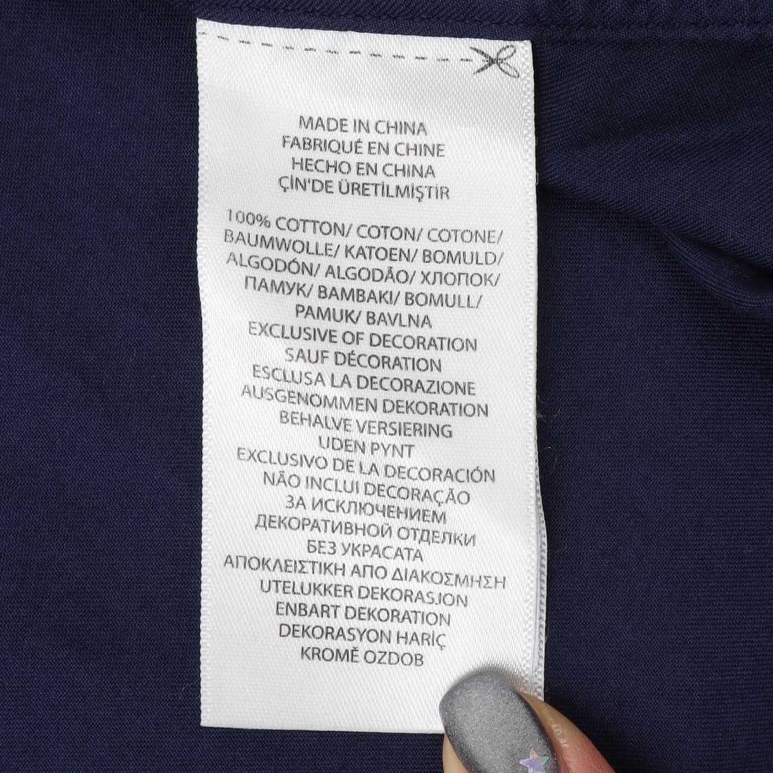 폴로 랄프로렌 네이비 페더 웨이트 트윌 하프 셔츠 상품이미지9