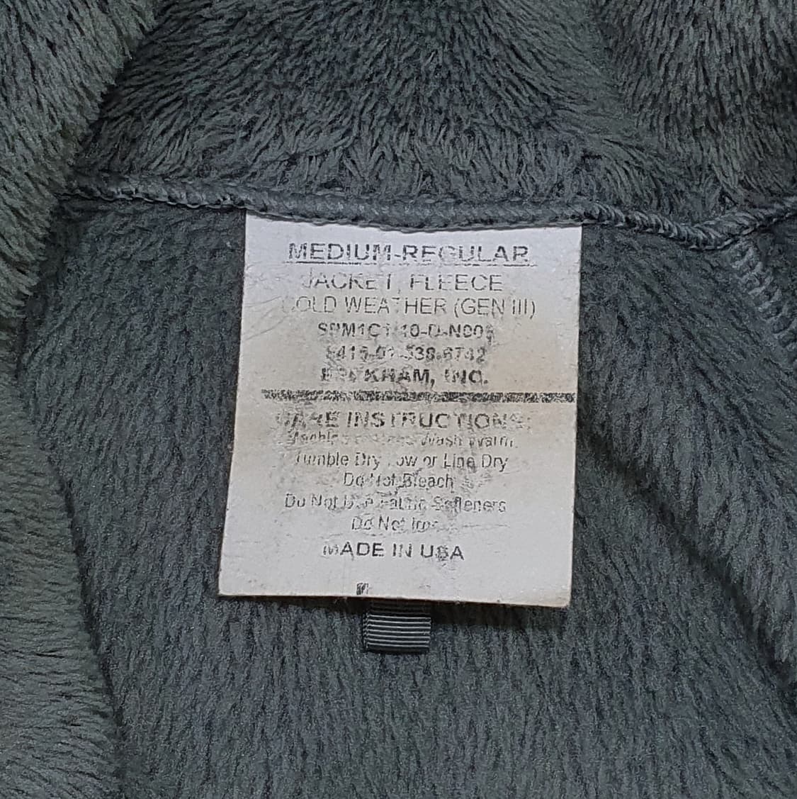 미군 폴라텍 gen3 후리스 미디움 레귤러 (105-110) 상품이미지5