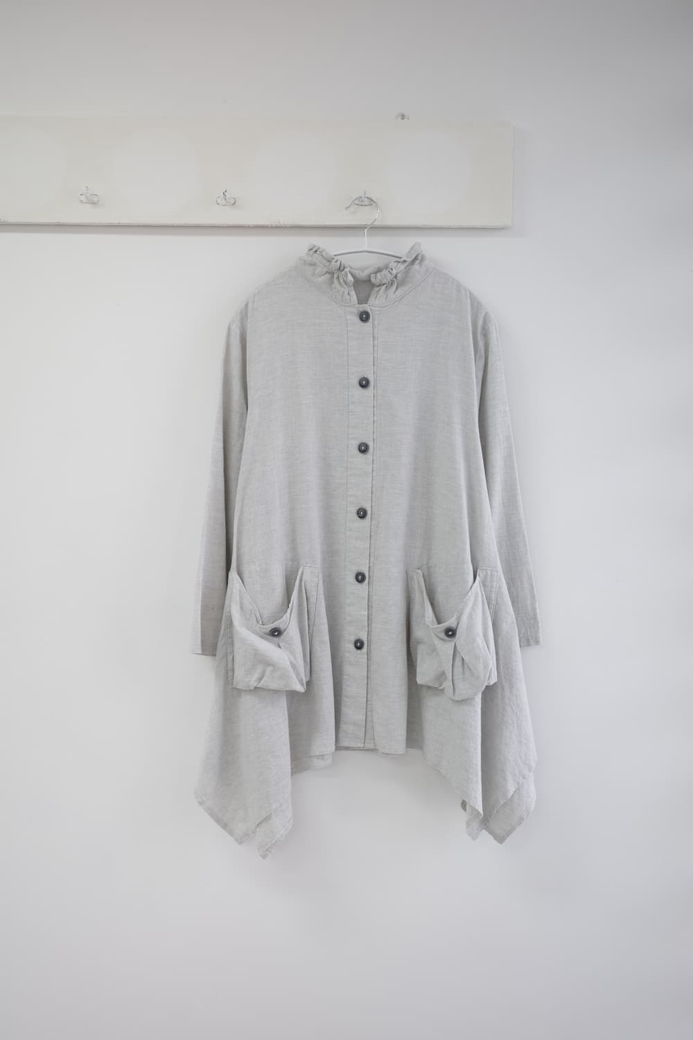  Unbalance light grey one-piece 상품이미지2