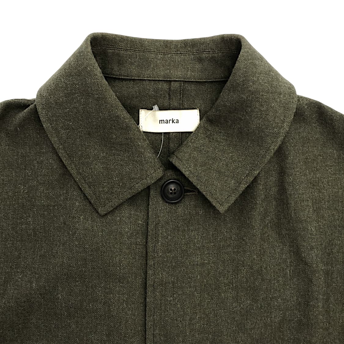 마카웨어  2/48 wool soft serge 코트 상품이미지3