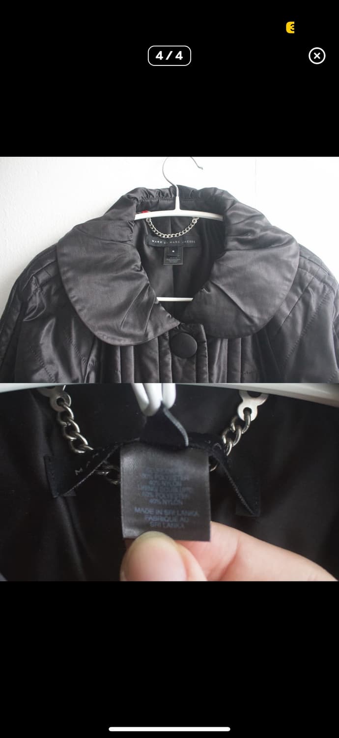 shirring round collar padded coat 상품이미지4