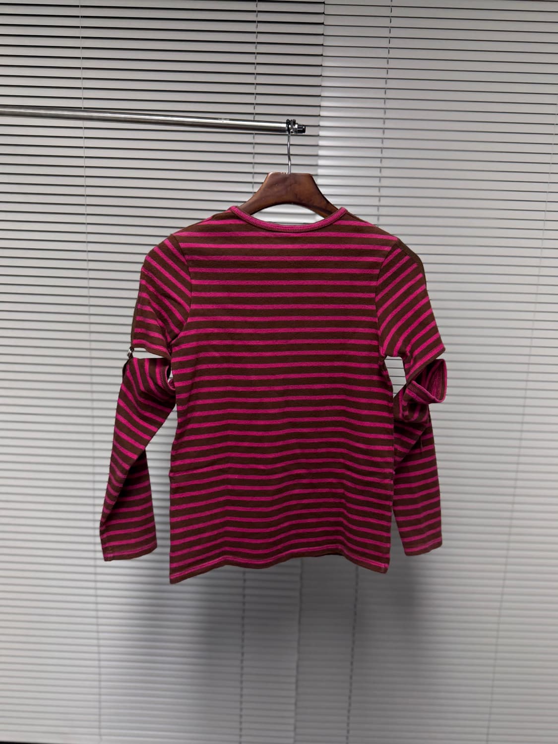 algonquins 스트라이프 파츠 티셔츠 상품이미지4