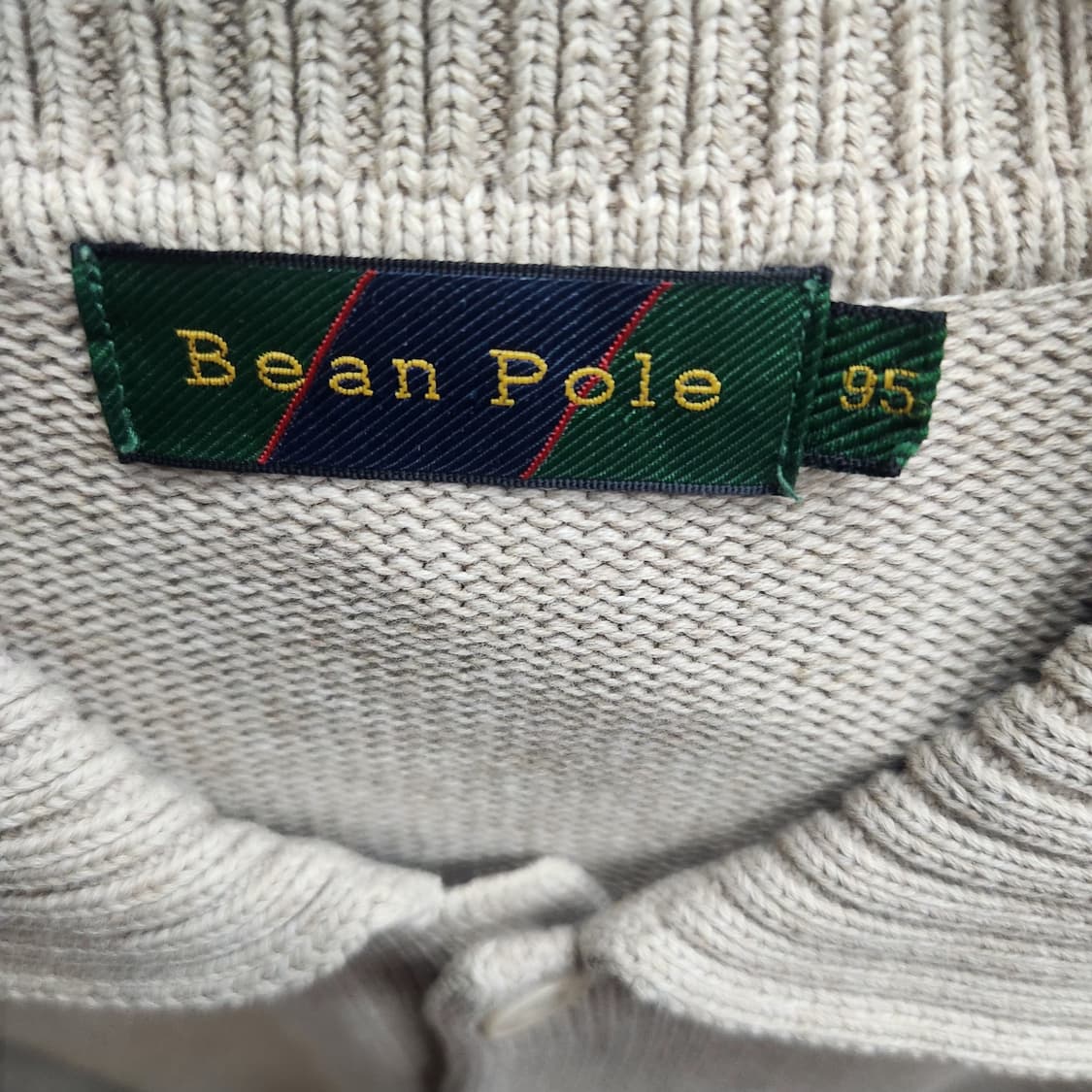 빈폴 로고 PK 카라 니트 L 상품이미지4