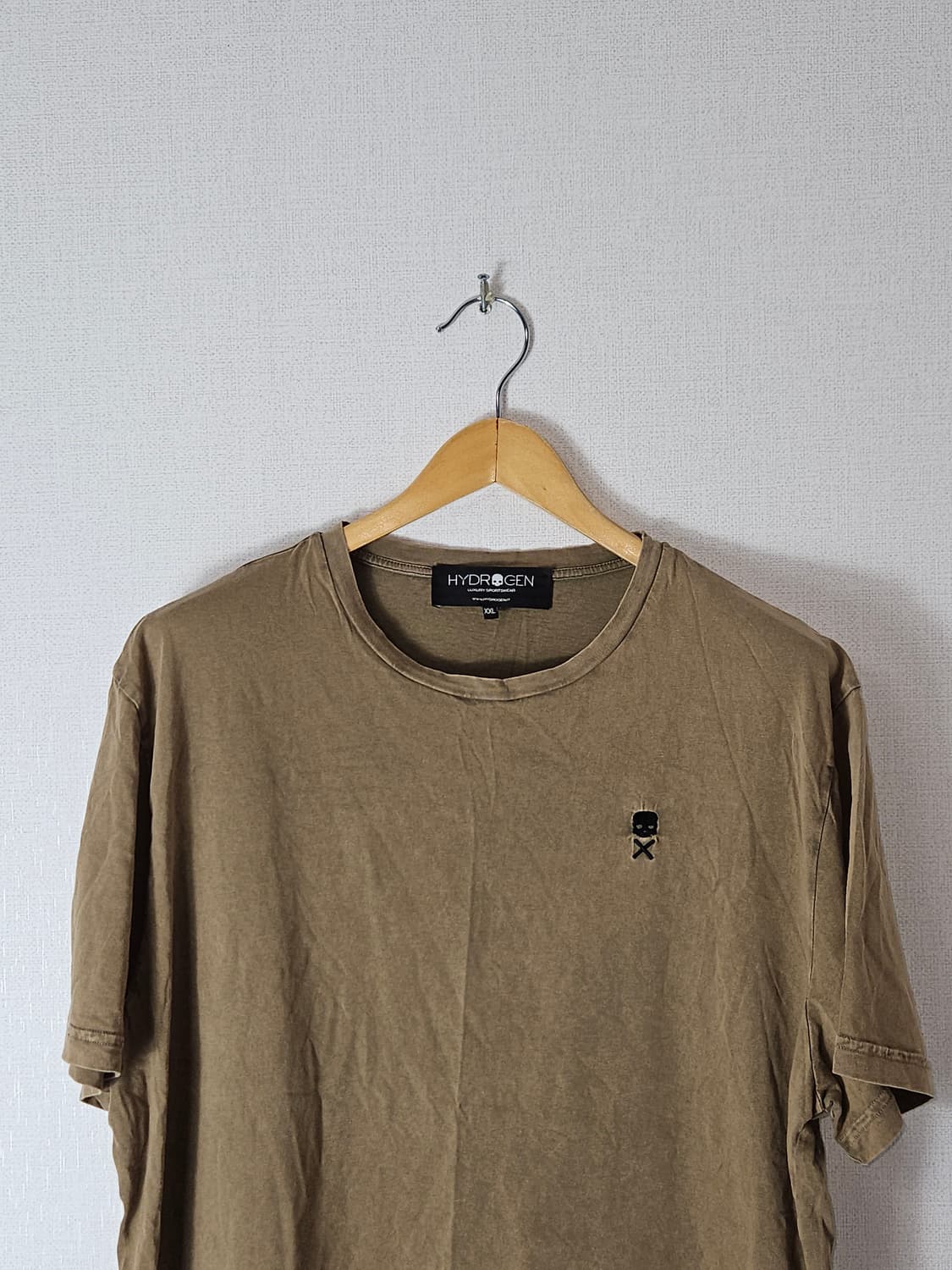 하이드로겐 피그먼트 워싱 반팔 티셔츠 럭셔리 스포츠 XXL 정품 상품이미지1