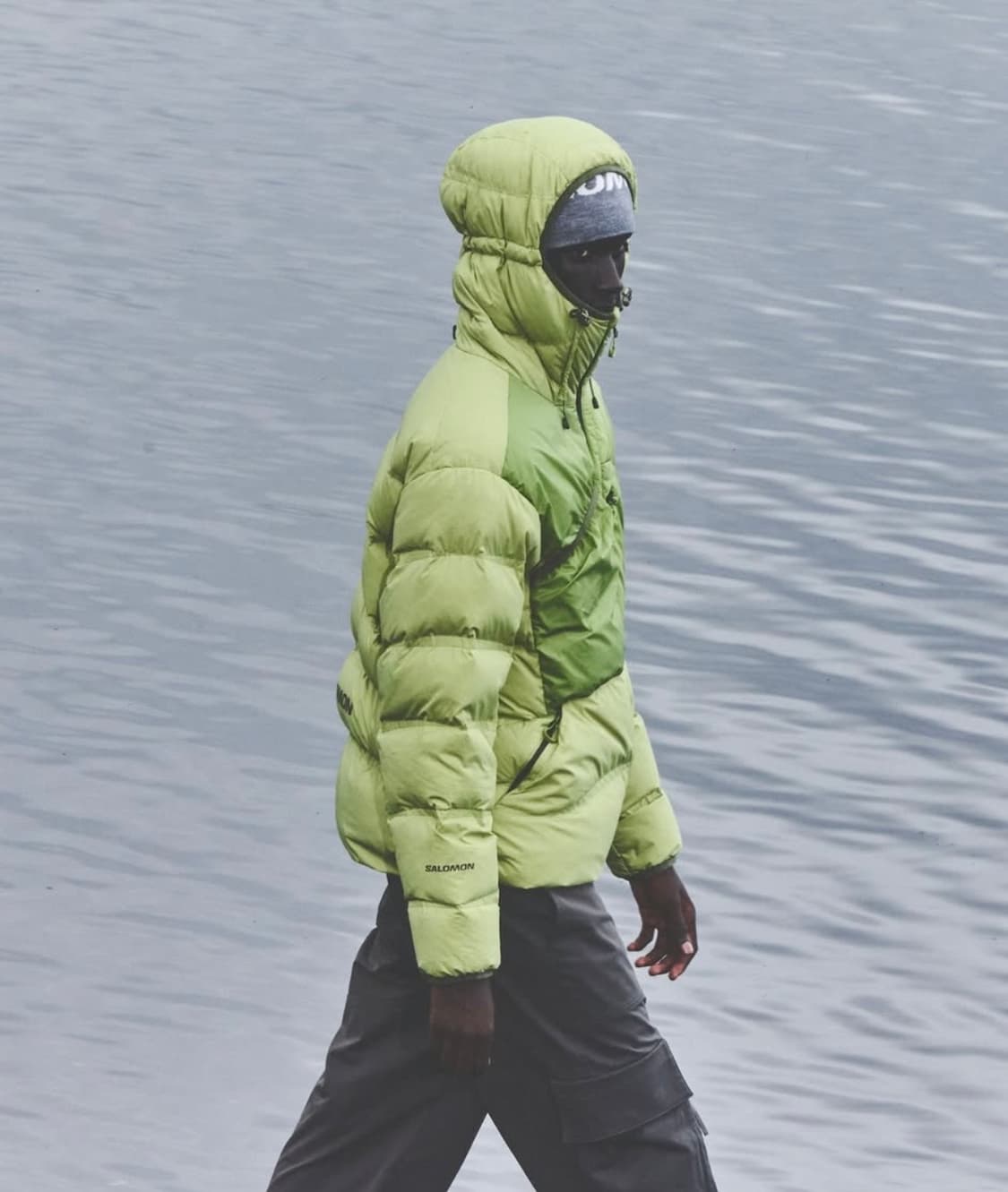 XL 살로몬 크로스 컨투어 패딩 그린 상품이미지1