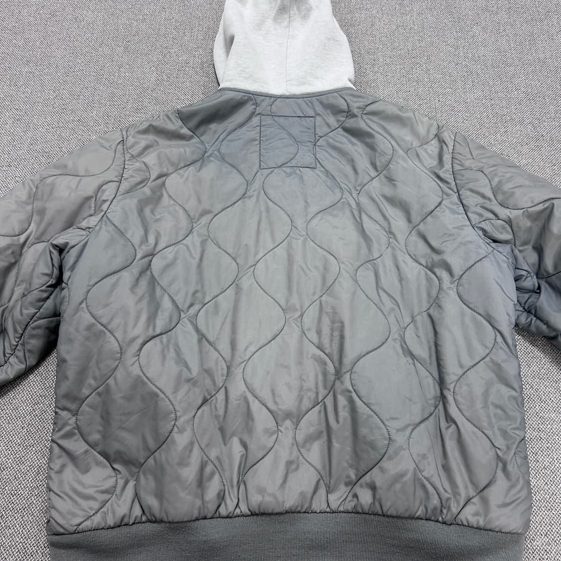 폴로 빈티지 성조기 후드 퀼팅 자켓(L) 상품이미지10