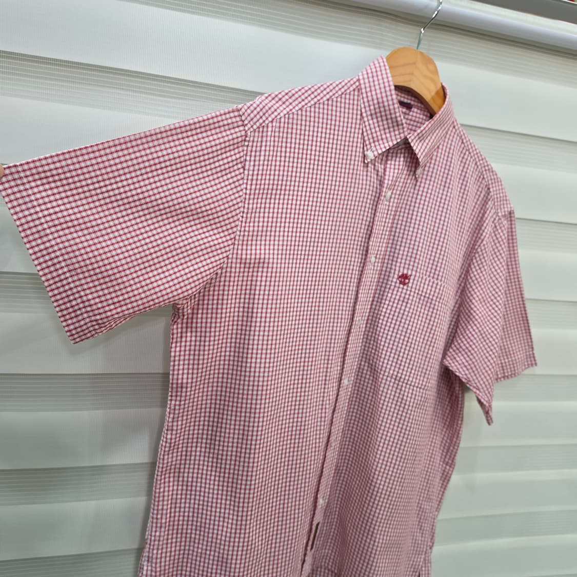 팀버랜드 반팔 체크셔츠- 95-100정도 상품이미지5