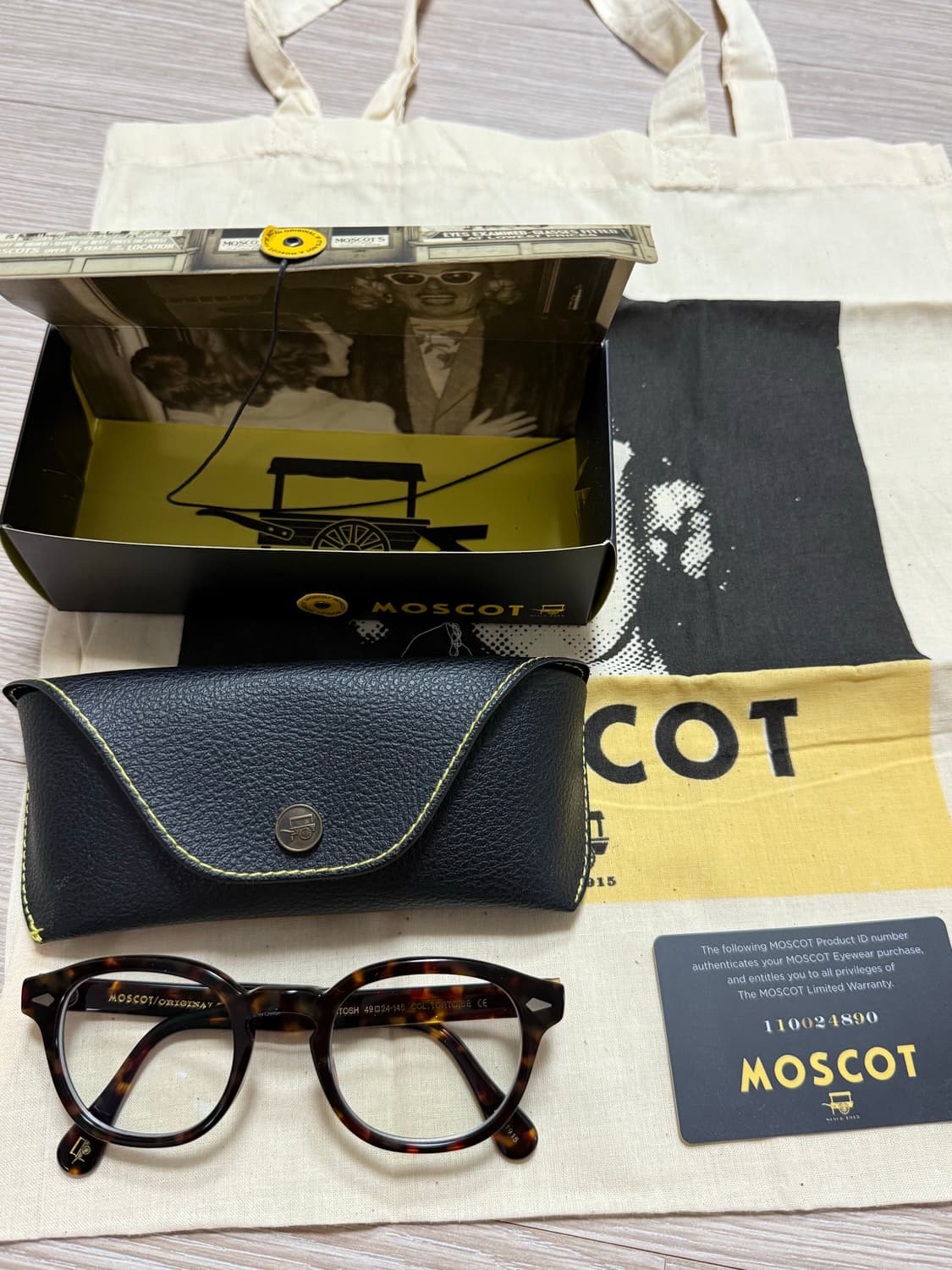 모스콧 렘토쉬 톨토이즈 49사이즈 판매 상품이미지1