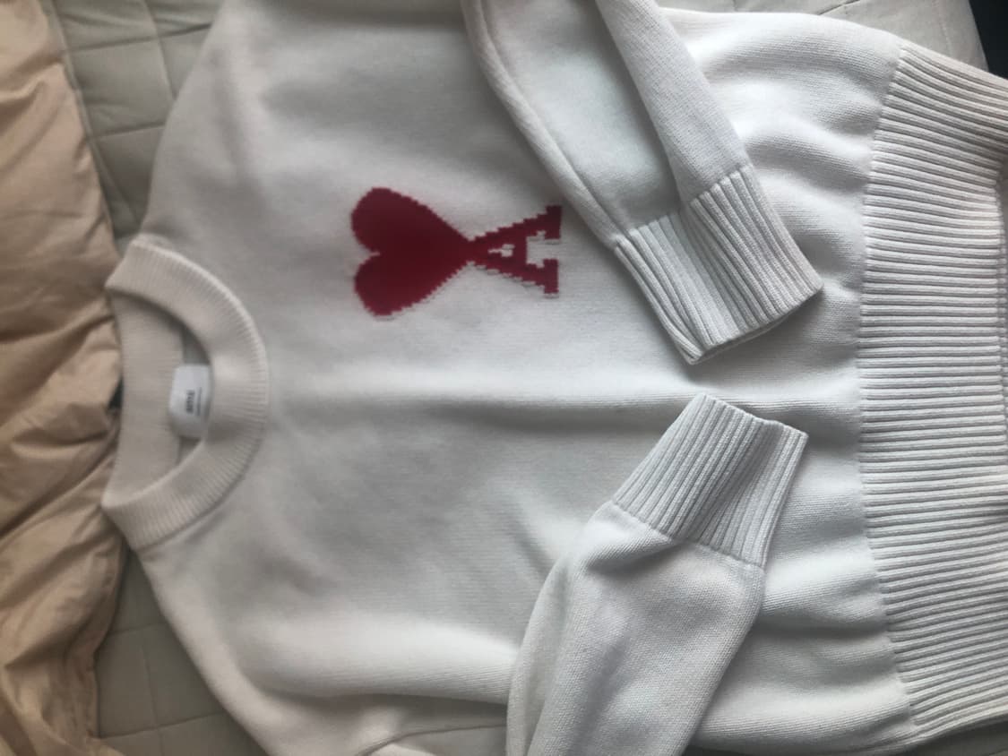 아미 빅하트 니트 백화점판 xl 상품이미지1